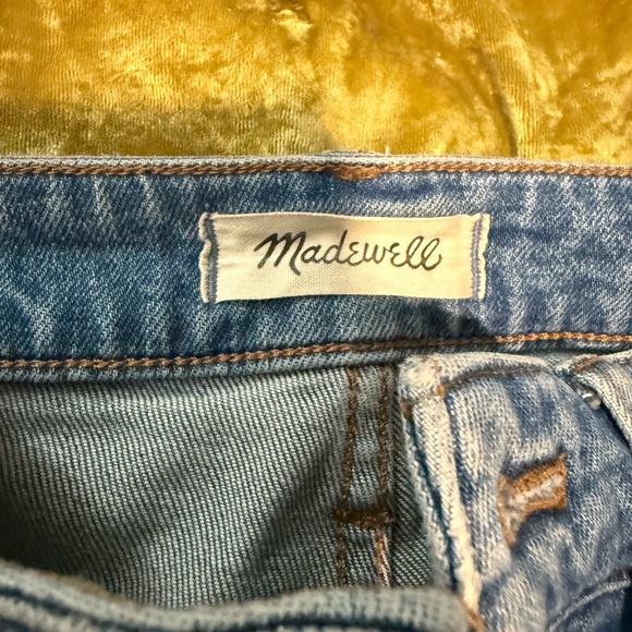 Madewell Boyfriend Jeans in Distressed Blue - Picture 9 of 10